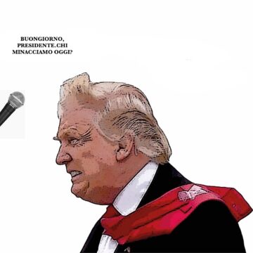 TRUMP, MINACCE URBI ET ORBI