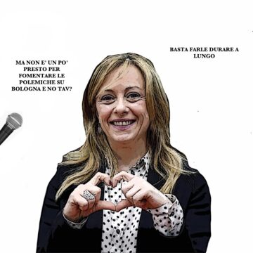 MELONI, ELEZIONI POLITICHE, BOLOGNA, NO TAV