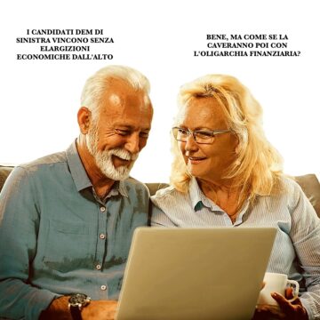 SINISTRA DEM, POTERI ECONOMICI FORTI