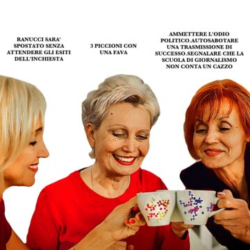 RIMOZIONE RANUCCI, ODIO POLITICO, AUTOSABOTAZIONE RAI, SCUOLA DI GIORNALISMO NON CONTA
