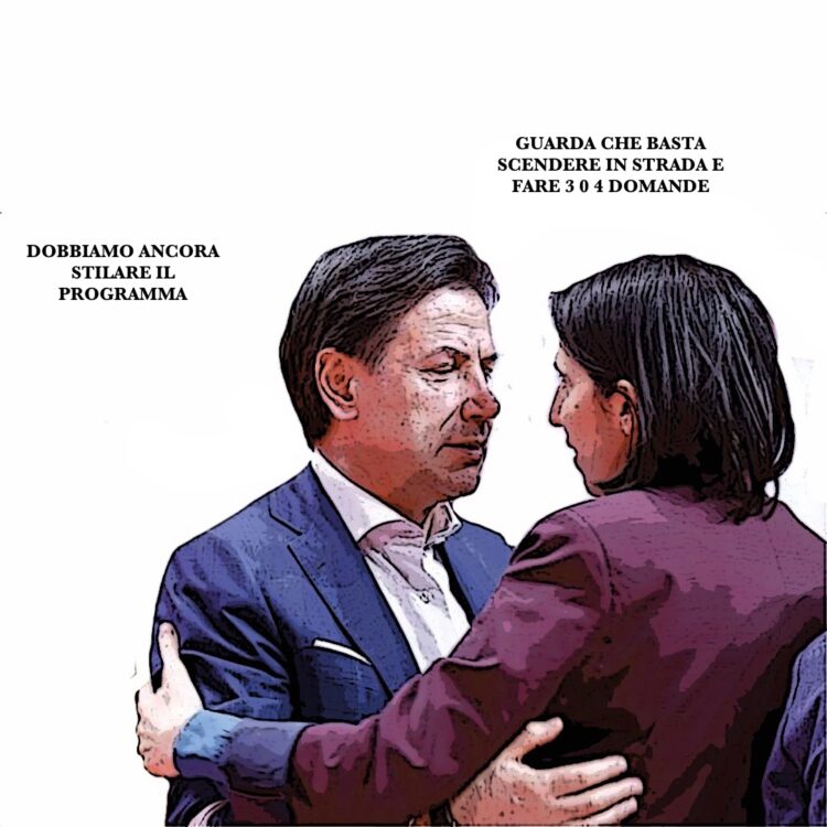 CONTE SCHLEIN , PROGRAMMA, SCENDERE IN STRADA