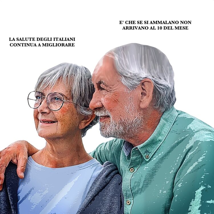 ITALIANI, SALUTE OTTIMA MALATTIE, FINE DEL MESE