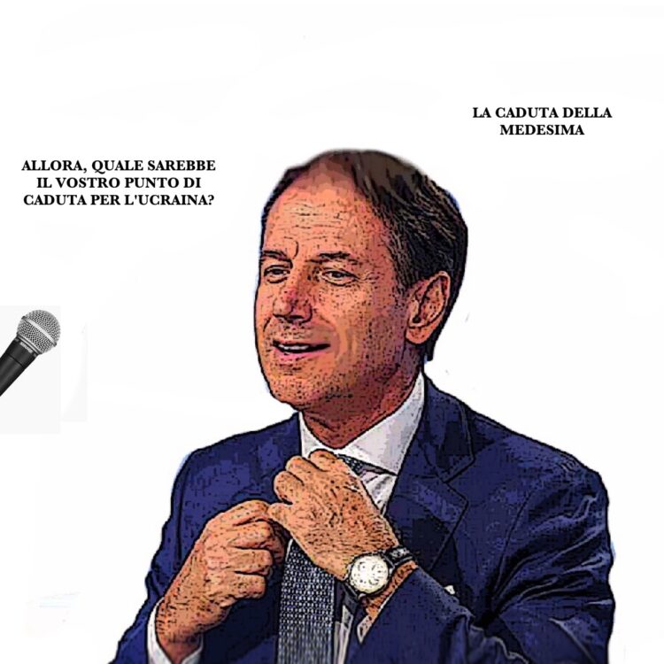 CONTE, CAMPO LARGO, PUNTO CADUTA UCRIANA