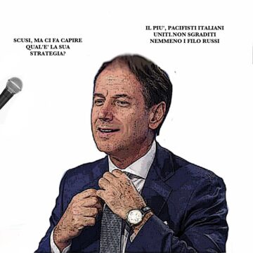 CONTE, STRATEGIA, PACIFISTI ITALIANI UNITI