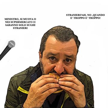 BLOCCO TIR, SUPERMERCATI VUOTI, SUGHI STRANIERI, SALVINI