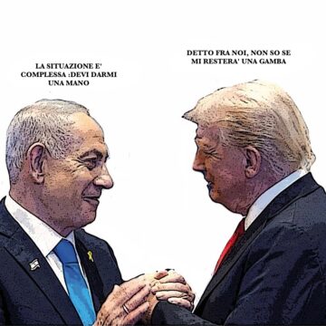 TRUMP, NETANIAHU, AIUTO, ANATRA ZOPPA