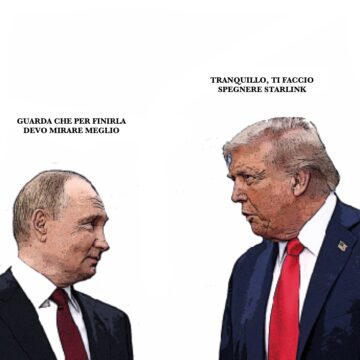 PUTIN DEVE MIRARE MEGLIO TRUMP SPEGNE STARLINK