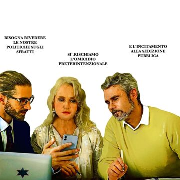 POLITICA SFRATTI, OMICIDIO PRETERINTENZIONALE, INCITAZIONE ALLA PUBBLICA SEDIZIONE