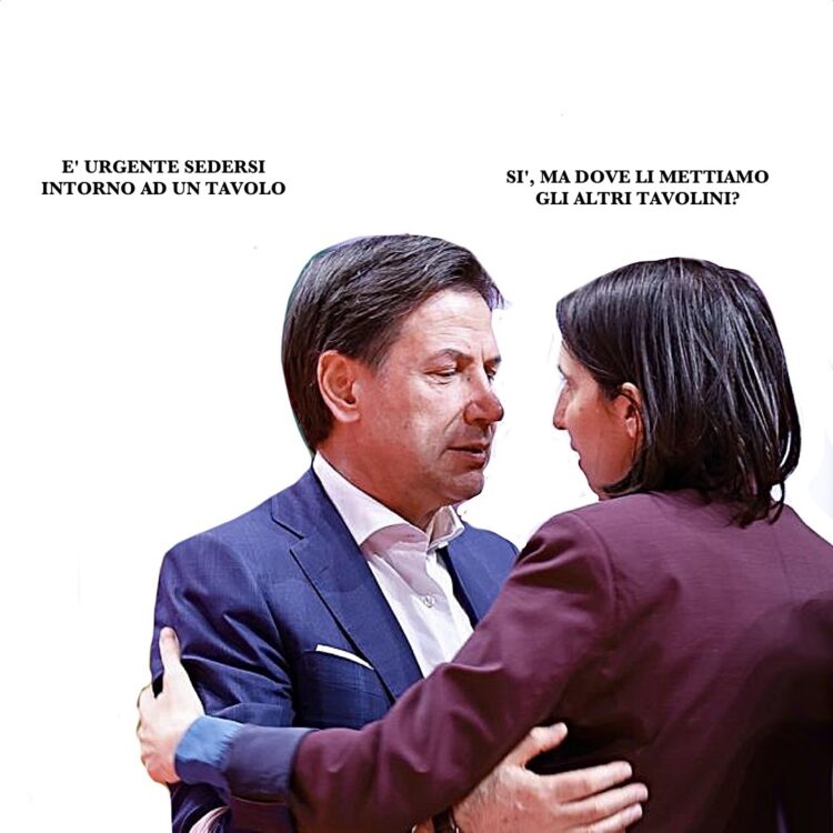 CAMPO LARGO , TRATTATIVE, TAVOLO , TAVOLINI