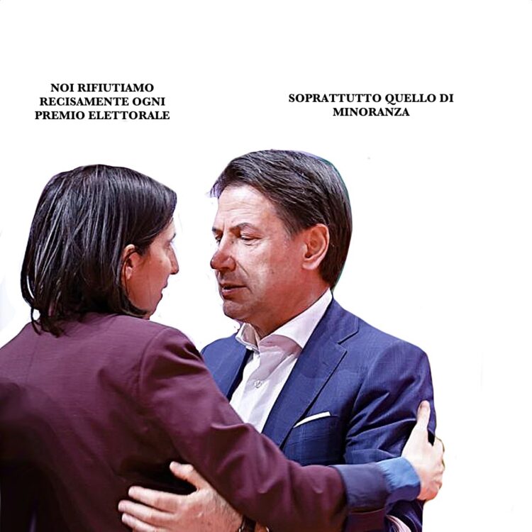 CONTE, SCHLEIN PREMIO MAGGIORANZA, PREMIO MINORANZA