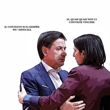 CONTE, SCHLEIN, TEMPI DURI, MEGLIO PERDERE