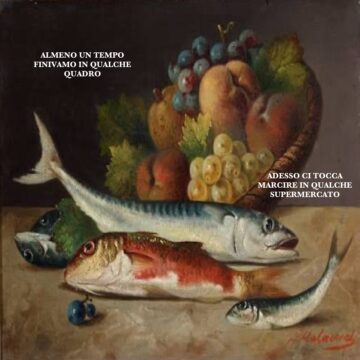 PESCI IN NATURE MORTE, PESCI NEI FRIGORIFERI ACKERATI