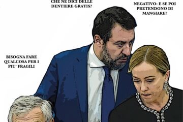 PROPAGANDA ELETTORALE, ATTENZIONE FRAGILI, DENTIERE GRATS