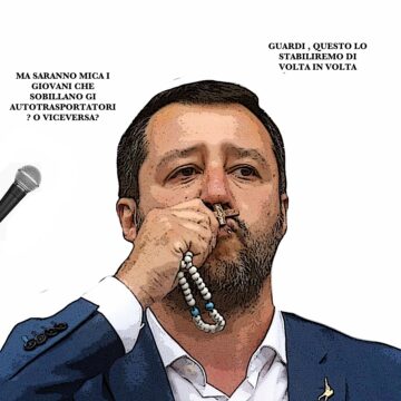 SALVINI, PROTESTE DI PIAZZA