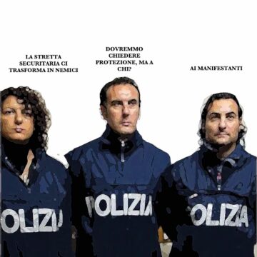 POLIZIA NEMICA, PROTEZIONE, MANIFESTANTI